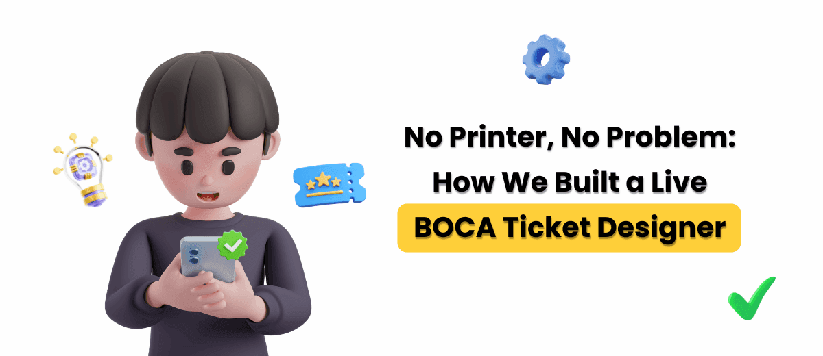 BOCA ticket Designer