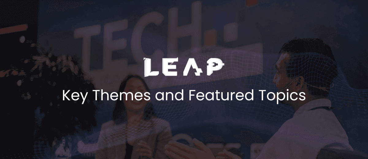 Leap 2024 Tech event Riyadh Saudi Arabia