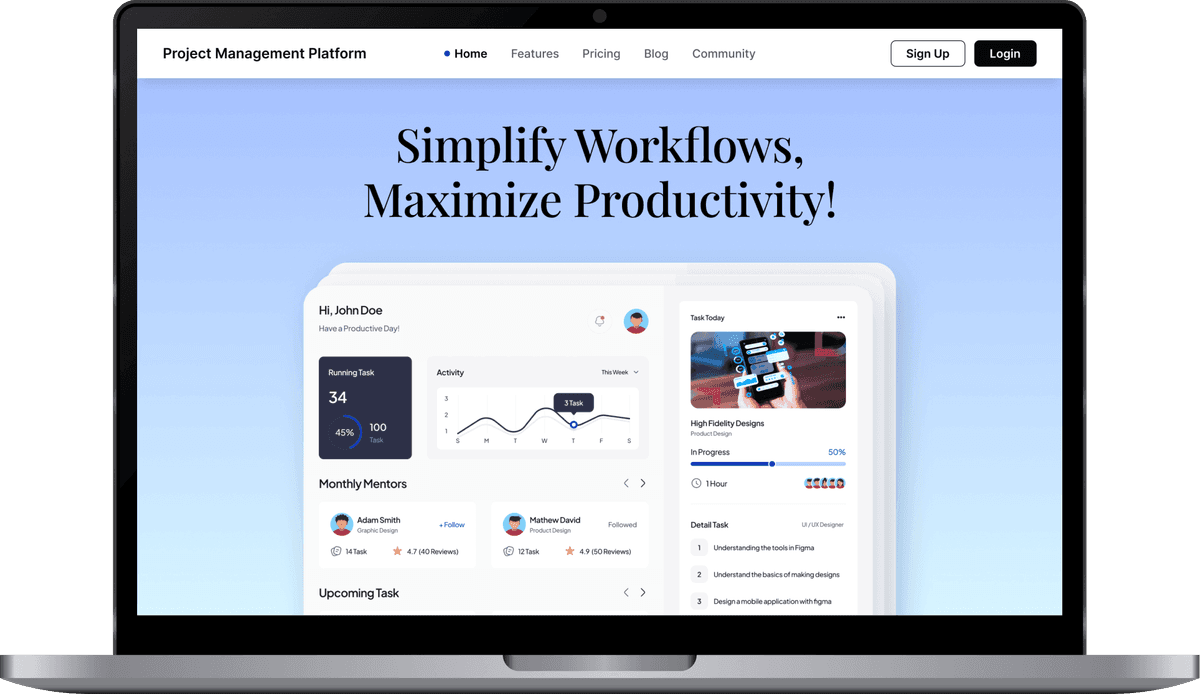 Project Manager Platforms Project Management Platform Development
